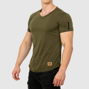 Pánske tričko Iron Aesthetics Stylish, vojenská zelená - KAZOVÝ VÝROBOK