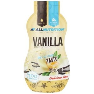 All Nutrition AllNutrition Sweet Sauce 500 ml - vanilka VÝPRODEJ 5.2024