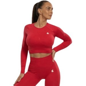 Booty BASIC ACTIVE CANDY RED crop-top - M