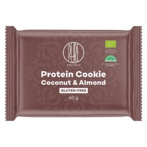 BrainMax Pure Protein Cookie BIO 60 g - kokos/mandle PROŠLÉ DMT 12.1.2024