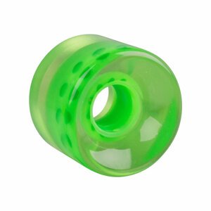 Průhledné kolečko na penny board 60*45 mm  zelená