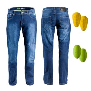 Pánské moto jeansy W-TEC C-2025  modrá  44