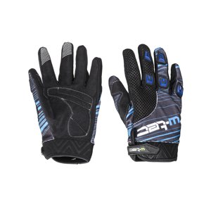 Moto rukavice W-TEC Heralt  modrá  XXL