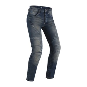 Pánské moto jeansy PMJ Dallas CE  modrá  30
