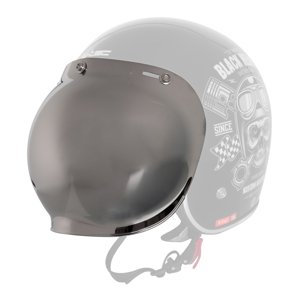Přídavné hledí k helmě W-TEC Kustom a V541  zrcadlově kouřové