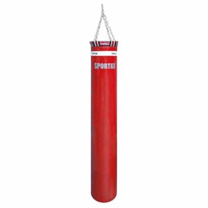 Boxovací pytel SportKO MP03 30x180cm / 65kg  červená