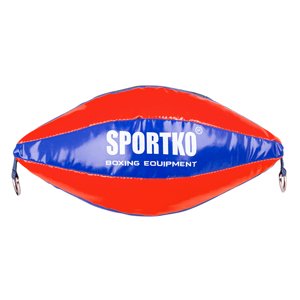 Boxovací pytel SportKO GP2 22x40cm / 4,5kg  modro-červená