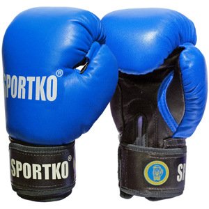 Boxerské rukavice SportKO PK1  modrá  10oz