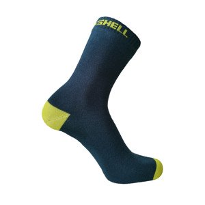Nepromokavé ponožky DexShell Ultra Thin Crew  Navy-Lime  M