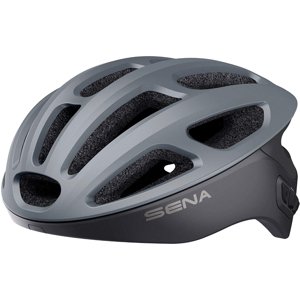 Cyklo přilba SENA R1 s integrovaným headsetem  matná šedá