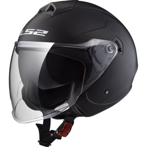 Moto helma LS2 OF573 Twister II Single Mono  Matt Black