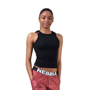 Dámský crop top Sports Nebbia Labels 516  Black  S