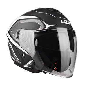 Moto přilba Lazer Tango Hexa  Black-White Matt  XS (53-54)