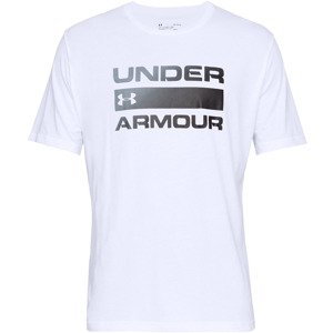 Pánské triko Under Armour Team Issue Wordmark SS  S  White