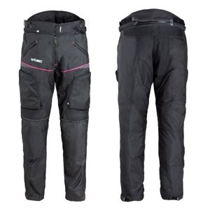 Dámské moto kalhoty W-TEC Propant Lady  černo-růžová  XL