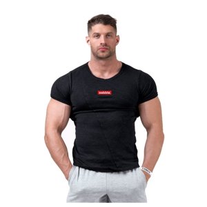 Pánské tričko Nebbia Red Label Muscle Back 172  Black  XL