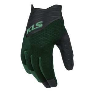Cyklo rukavice Kellys Cutout Long  zelená  XL