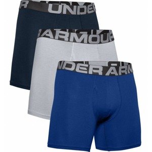 Boxerky Under Armour Charged Cotton 6in 3ks  Royal  S