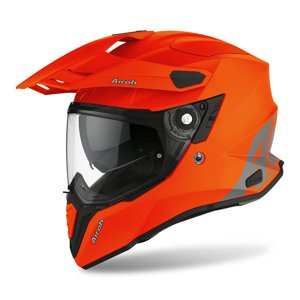 Moto přilba Airoh Commander Color oranžová matná  XS (53-54)