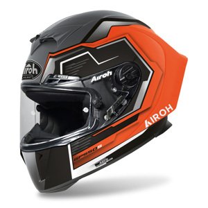 Moto přilba Airoh GP 550S Rush matná oranžová fluo  XS (53-54)