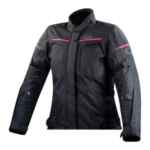Dámská moto bunda LS2 Endurance Black Pink  XL  černá/růžová