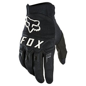 Motokrosové a cyklo rukavice FOX Dirtpaw Black/White MX22  XXL