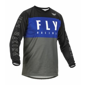 Motokrosový dres Fly Racing F-16 Blue Grey Black  modrá/šedá/černá