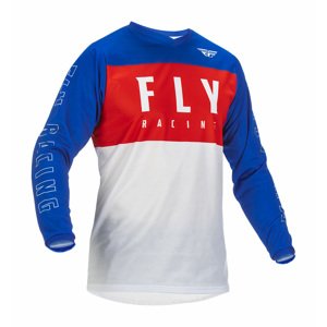 Motokrosový dres Fly Racing F-16 Red White Blue