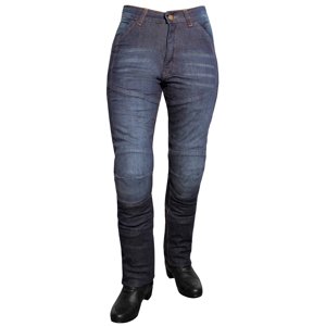 Dámské jeansové moto kalhoty ROLEFF Aramid Lady  modrá  33/XL