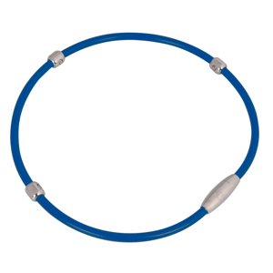 Magnetický náhrdelník inSPORTline Alkione  modrá  52 cm