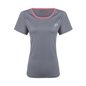 Dámské běžecké tričko Newline Imotion Tee - kratký rukáv  šedá  XS