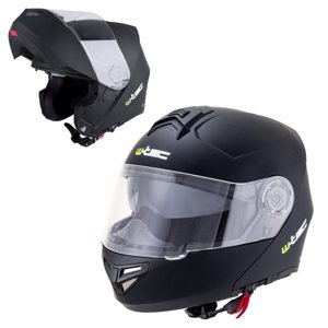 Výklopná moto helma W-TEC Vexamo  matně černá  L (59-60)