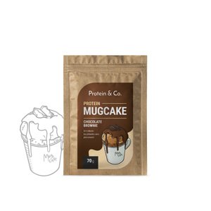 Protein & Co. Protein MugCake 70 g Vyber si z těchto lahodných příchutí: Chocolate brownie
