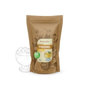 Protein & Co. Keto proteinový pudding Váha: 600 g, Zvol příchuť: Banán