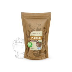 Protein & Co. Keto proteinový pudding Váha: 600 g, Zvol příchuť: Čokoláda