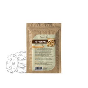 Protein & Co. Ketoshake  – 1 porce 30 g Zvol příchuť: Biscuit cookie