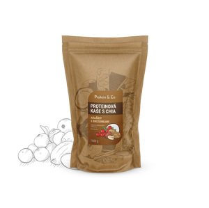 Protein & Co. Proteinové kaše s chia 1 600 g - 8 příchutí Zvol příchuť: Arašídy s brusinkami