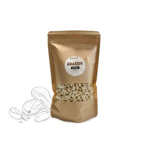 Protein&Co. Arašídy natural loupané Váha: 500g