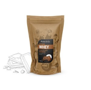 Protein&Co. HYDRO WHEY 1 kg PŘÍCHUŤ: Chocolate brownie
