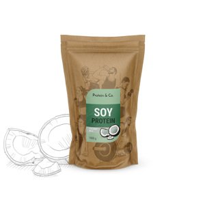 Protein&Co. Sójový protein 1 kg Zvol příchuť: Coconut milk