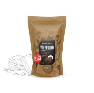 Protein&Co. WHEY PROTEIN 80 1000 g Zvol příchuť: Chocolate brownie