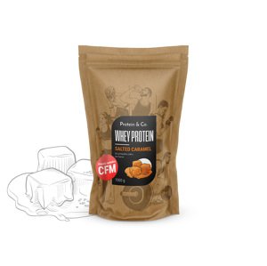 Protein&Co. WHEY PROTEIN 80 1000 g Zvol příchuť: Salted caramel