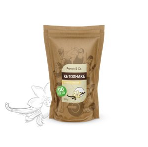 Protein&Co. Ketoshake – proteinový dietní koktejl 1 kg Zvol příchuť: Vanilla dream, Množství: 500 g