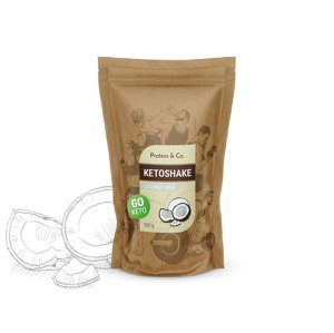 Protein&Co. Ketoshake – proteinový dietní koktejl 1 kg Zvol příchuť: Coconut milk, Množství: 500 g