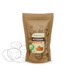 Protein&Co. Ketoshake – proteinový dietní koktejl 1 kg Zvol příchuť: Salted caramel, Množství: 500 g
