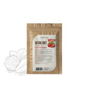 Protein&Co. NATURAL WHEY 30 g Zvol příchuť: Dried strawberries
