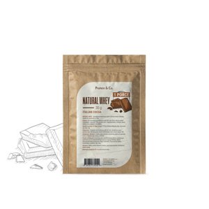 Protein&Co. NATURAL WHEY 30 g Zvol příchuť: Italian cocoa