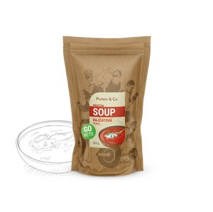 Protein&Co. Keto proteinová polévka Zvol příchuť: Rajská polévka, Množství: 600g