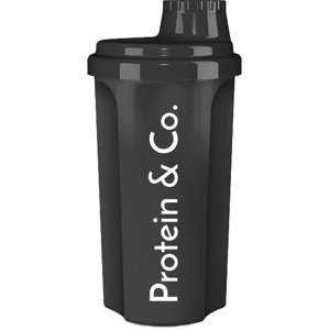 Shaker Protein & Co. 700 ml Barva: Černá
