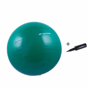 Gymnastický míč Sportago Anti-Burst 55 cm, včetně pumpičky - zelená
